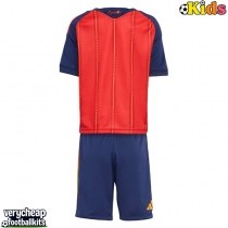 Spain Replica Home Minikit World Cup 2026 Short Sleeve (+ pants)